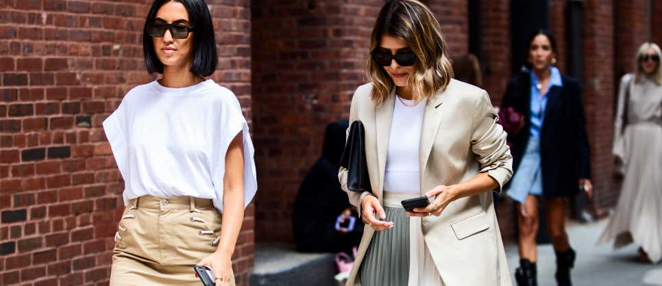 see-through blouse at work